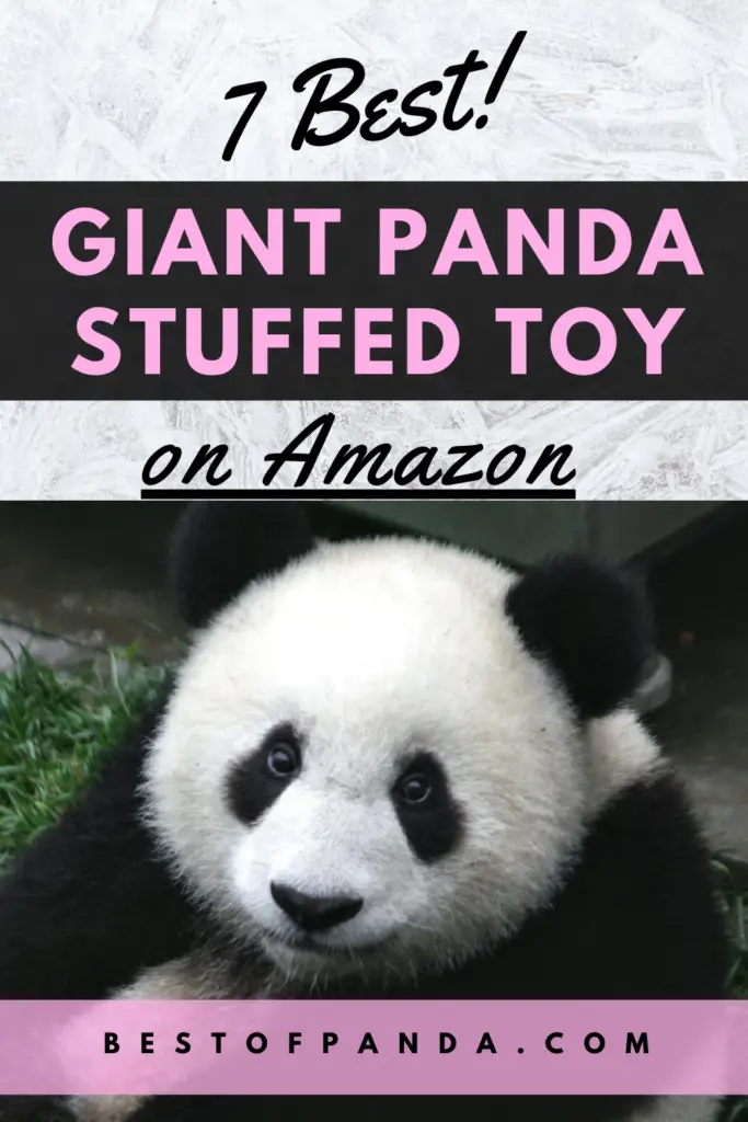 Best Giant Panda Stuffed Animals on Amazon