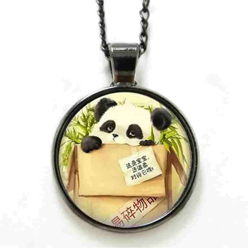 Top 9 silver panda necklace