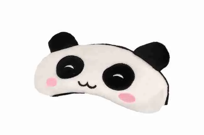 panda sleep eye mask with gel insert