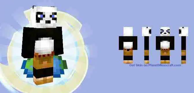 Kung Fu Panda Onesie Minecraft Skin