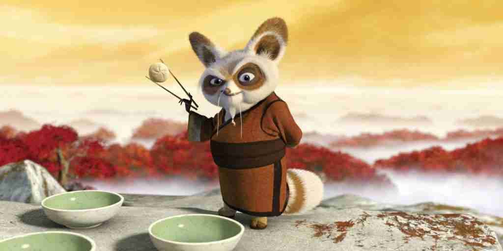 Master Shifu in Kung Fu Panda - Dustin Hoffman