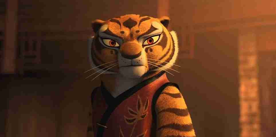 Tigress in Kung Fu Panda - Angelina Jolie