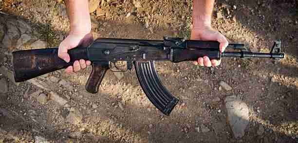 AK-47 Rifle - Effective in Stopping Any Bear